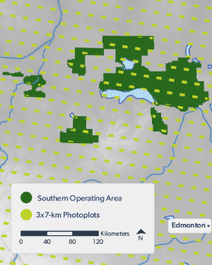 Map of detailed sampling sites.